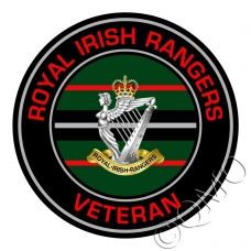 Royal Irish Rangers Veterans Sticker